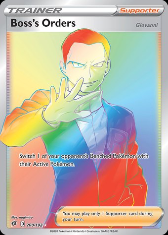 Boss’s Orders 200/192 (Rare Rainbow)