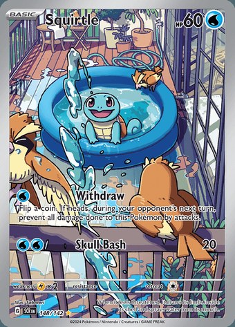 Squirtle 148/142 (Illustration Rare)