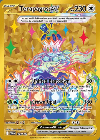 Terapagos ex 173/142 (Hyper Rare)