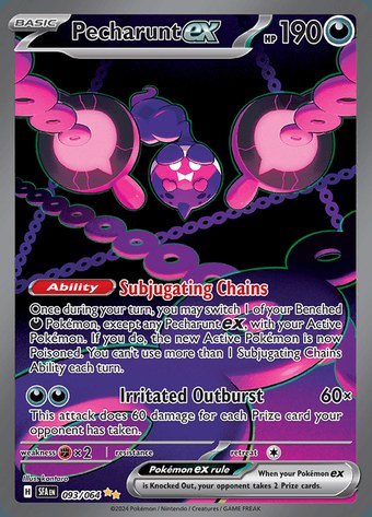 Pecharunt ex 93/64 (Special Illustration Rare)