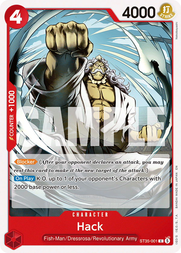 Sabo ST35-001 – One Piece Card Game