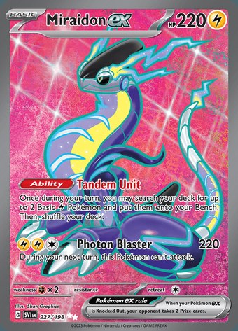 Miraidon ex 227/198 (Ultra Rare)