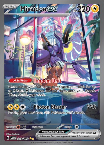 Miraidon ex 244/198 (Special Illustration Rare)