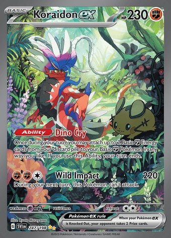Koraidon ex 247/198 (Special Illustration Rare)