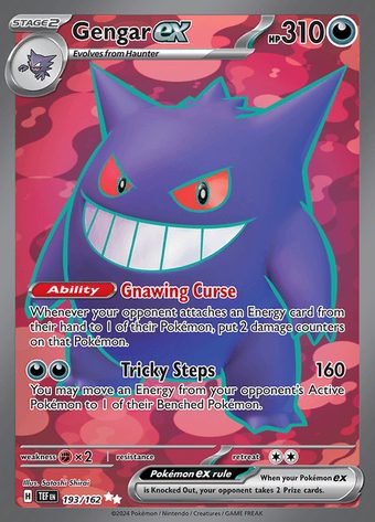 Gengar ex 193/162 (Ultra Rare)