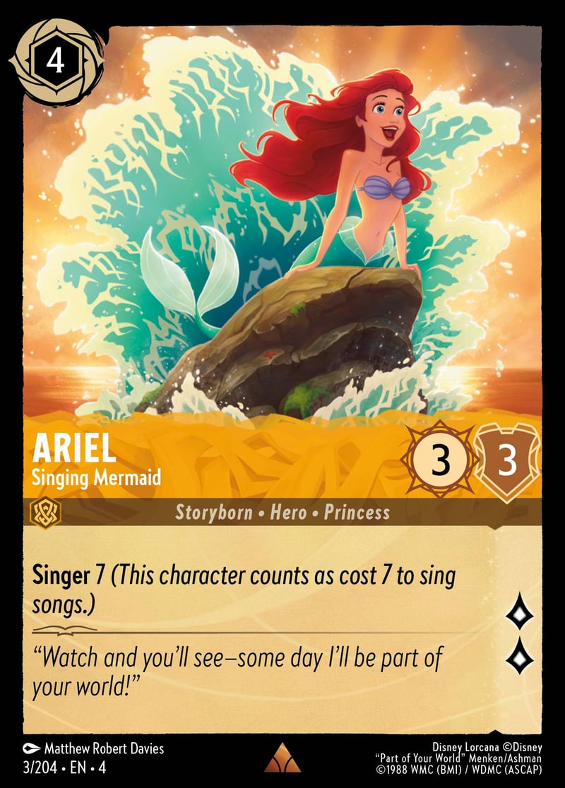 Ariel – Singing Mermaid, 3/204 EN 4