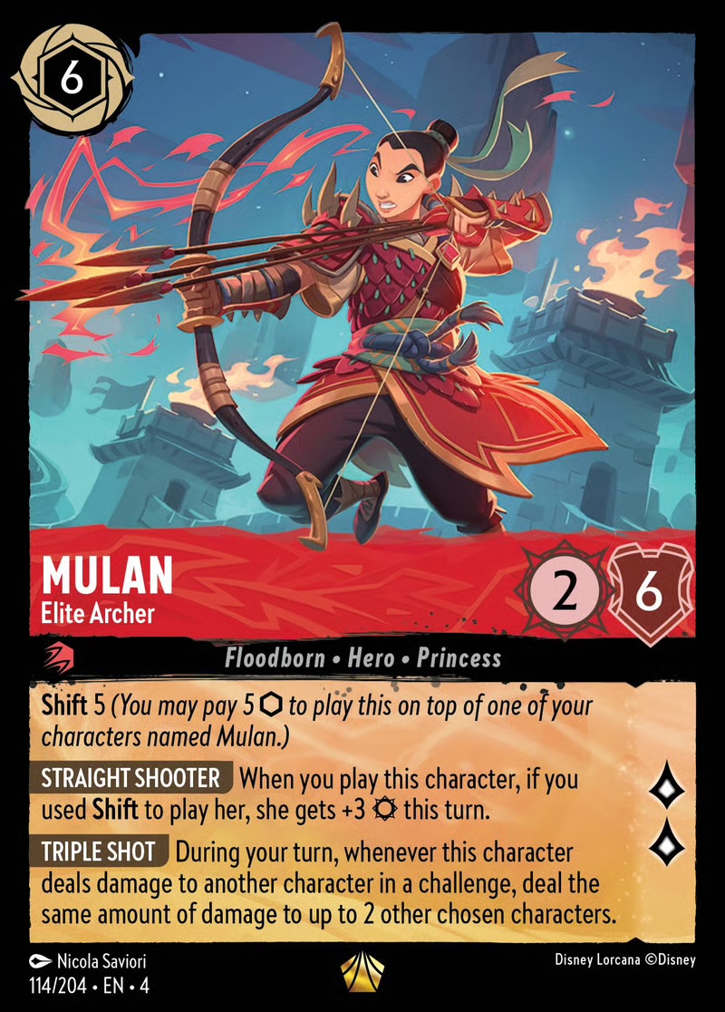 Mulan – Elite Archer, 114/204 EN 4