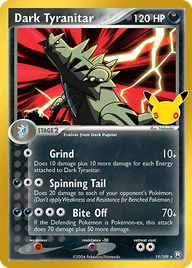 Dark Tyranitar · 19/109 · Classic Collection