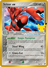 Scizor ex · 108/115 · Classic Collection