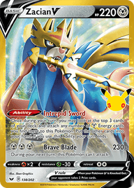Zacian V · 138/202 · Classic Collection