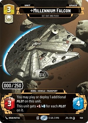 Millennium Falcon – Get Out And Push