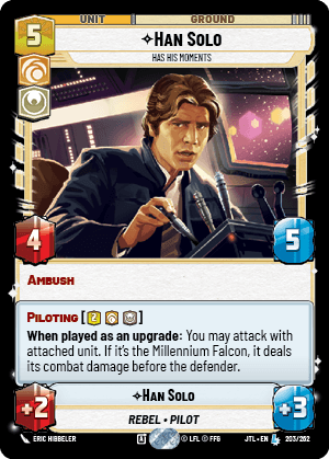 Han Solo – Has His Moments