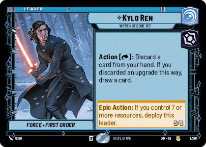 Kylo Ren – We're Not Done Yet