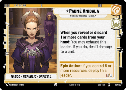 Padmé Amidala – What Do You Have to Hide?