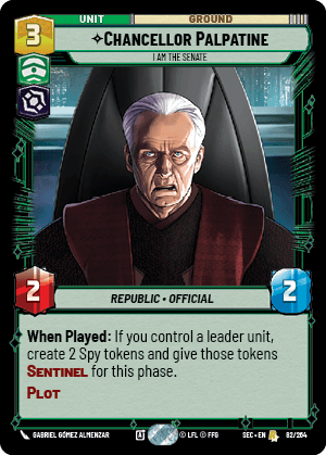 Chancellor Palpatine – I Am the Senate