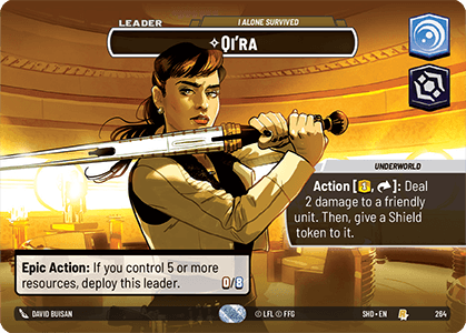 Qi'ra – I Alone Survived