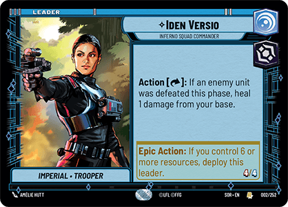 Iden Versio – Inferno Squad Commander