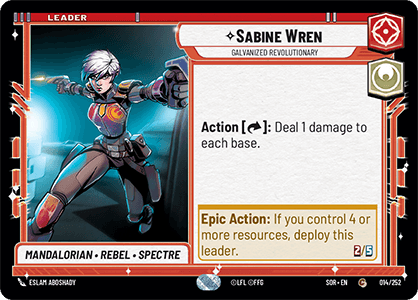Sabine Wren – Galvanized Revolutionary