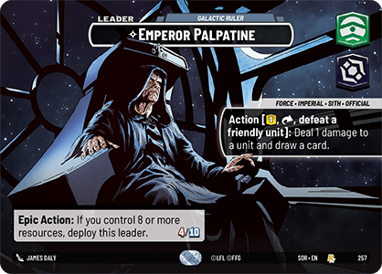 Emperor Palpatine – Galactic Ruler