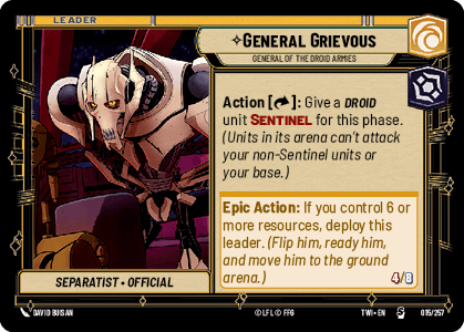 General Grievous – General of the Droid Armies