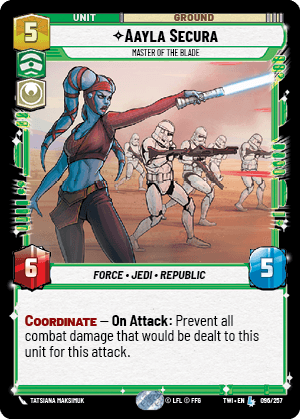 Aayla Secura – Master of the Blade