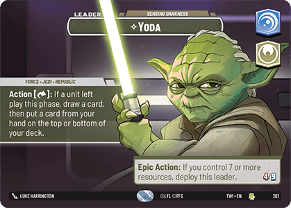 Yoda – Sensing Darkness