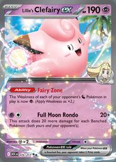 Lillie’s Clefairy ex 076/217 — zvětšit kartu