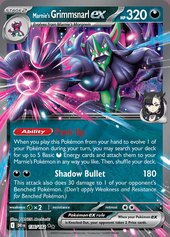 Marnie’s Grimmsnarl ex 136/182 — zvětšit kartu