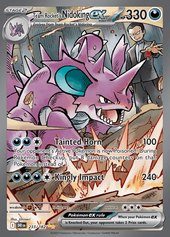 Team Rocket’s Nidoking ex 233/182 — zvětšit kartu