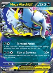 Mega Absol ex 086/132 — zvětšit kartu