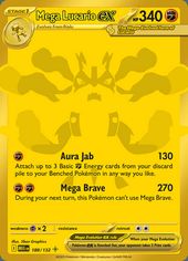 Mega Lucario ex 188/132 — zvětšit kartu