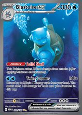 Blastoise ex 200/165 — zvětšit kartu