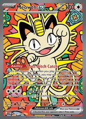 Meowth ex 121/088 — zvětšit kartu