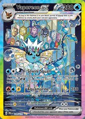 Vaporeon ex 149/131 — zvětšit kartu