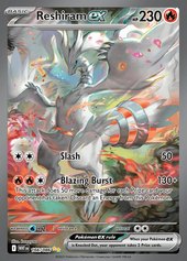 Reshiram ex 166/086 — zvětšit kartu