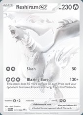 Reshiram ex 173/086 — zvětšit kartu