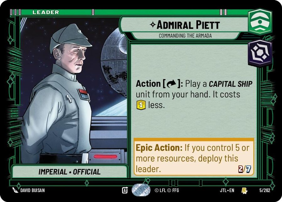 Admiral Piett – Commanding the Armada