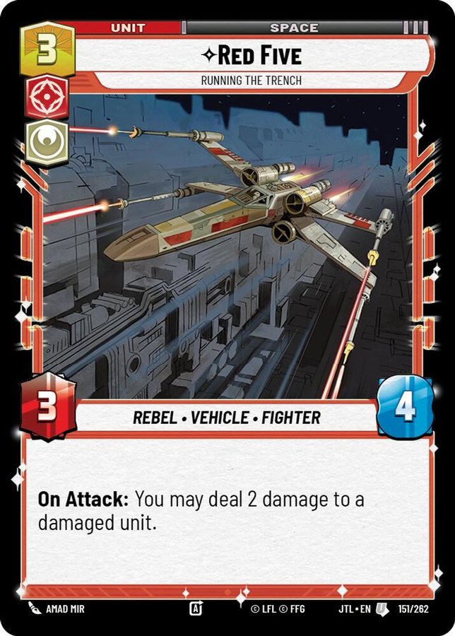 Red Five – Running the Trench