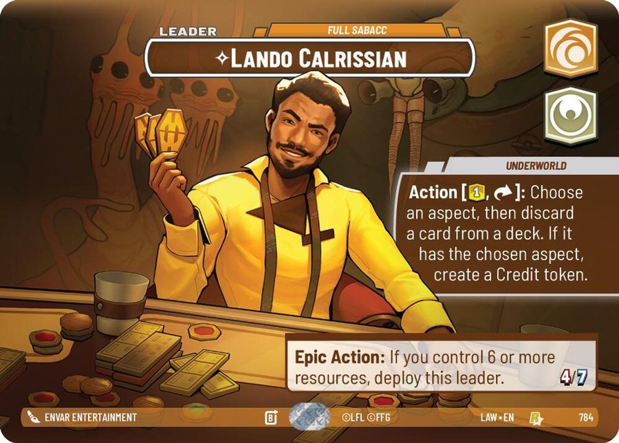 Lando Calrissian – Full Sabacc