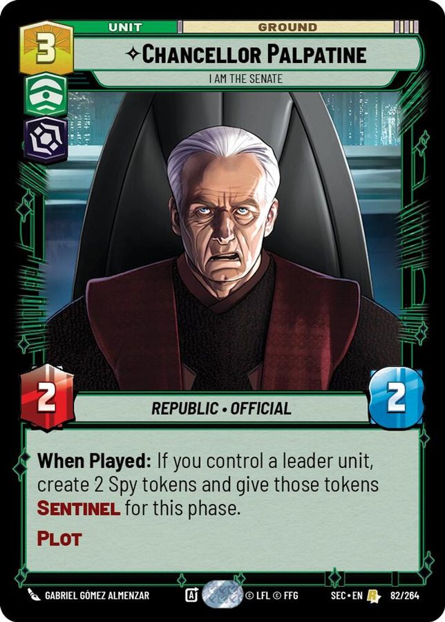 Chancellor Palpatine – I Am the Senate