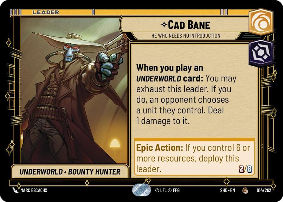 Cad Bane – He Who Needs No Introduction