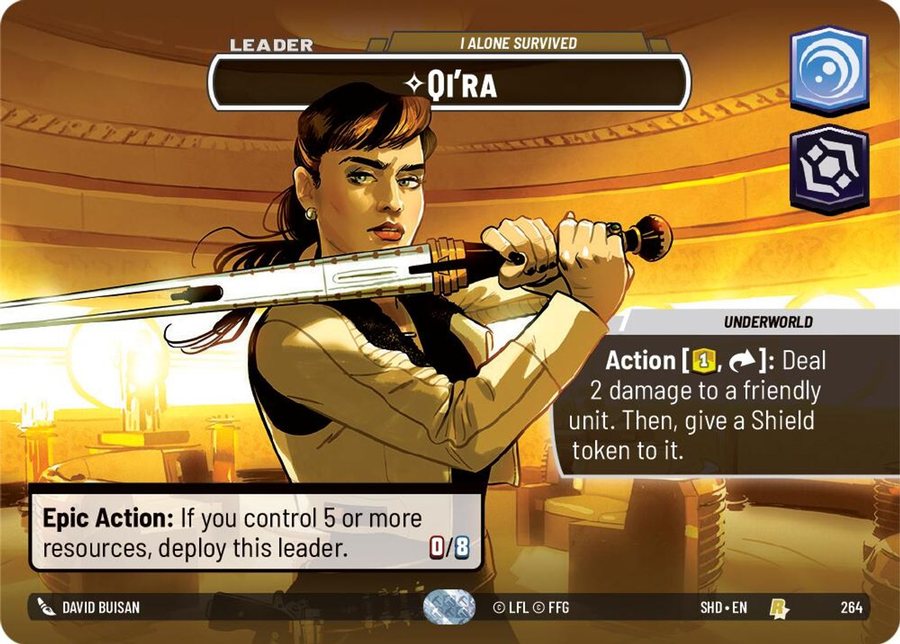 Qi'ra – I Alone Survived