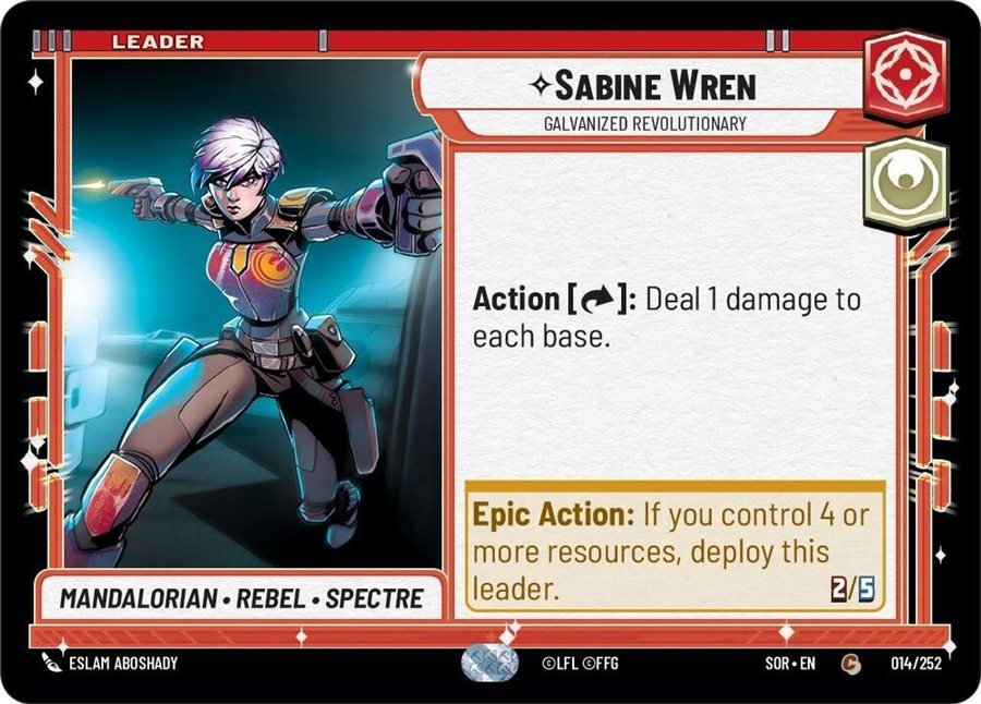 Sabine Wren – Galvanized Revolutionary