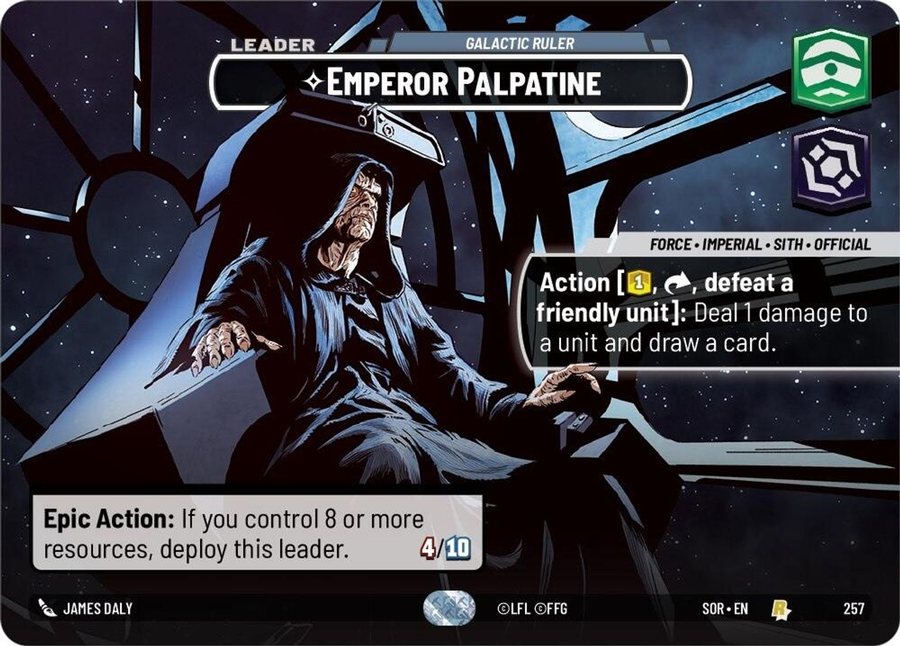 Emperor Palpatine – Galactic Ruler