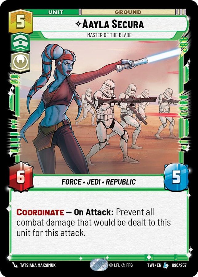 Aayla Secura – Master of the Blade