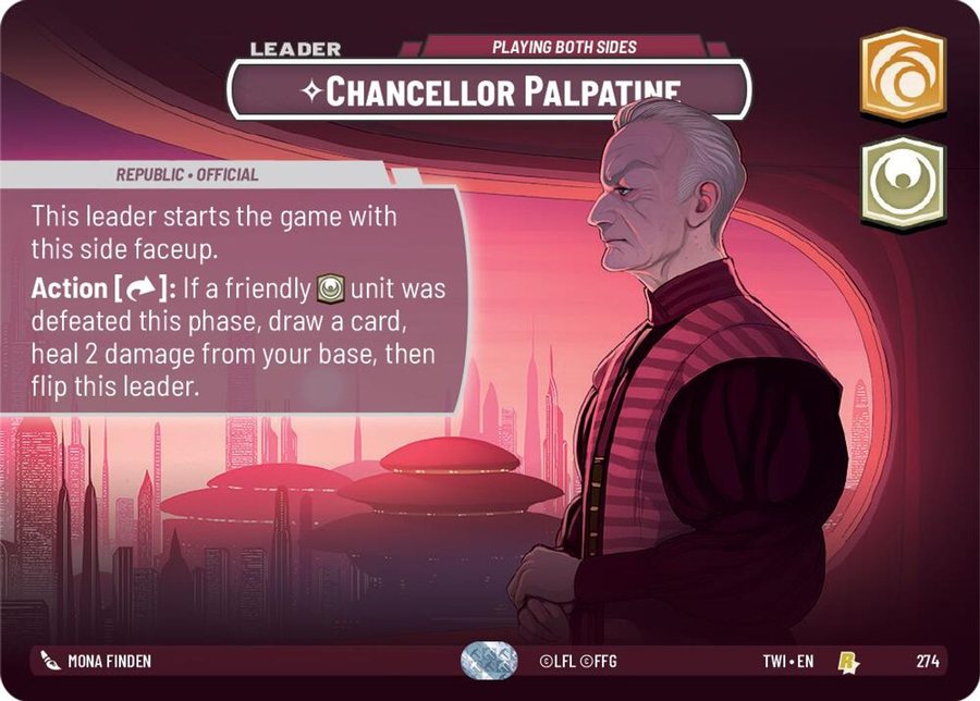 Chancellor Palpatine – Playing Both Sides