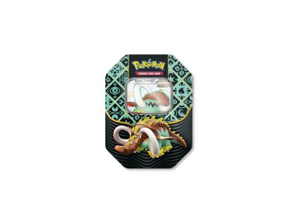 Pokemon Paldean Fates Standard Tin Great Tusk ex 02