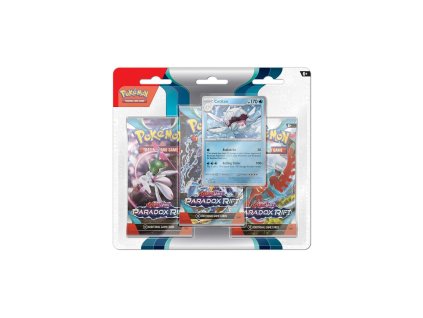 Pokemon Paradox Rift 3 Pack Booster Blister Cetitan 01