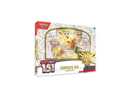 Pokemon Scarlet Violet 151 Collection box Zapdos EX 01 01