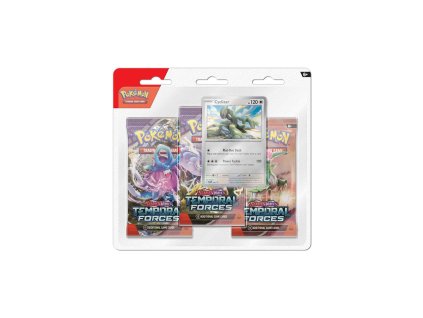 Pokemon Temporal Forces 3 Pack Booster Blister Cyclizar 01